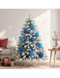Set di palline di Natale XL 9 pz Blu Ø 15 cm Plastica