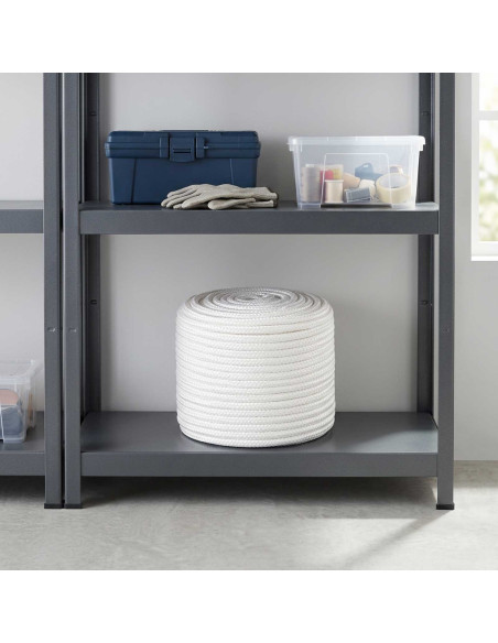 Corda multiuso 12 mm 100 m Bianco PP 930 kg Carico massimo