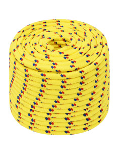 Corda multiuso 12 mm 100 m Giallo PP 930 kg Carico massimo 2