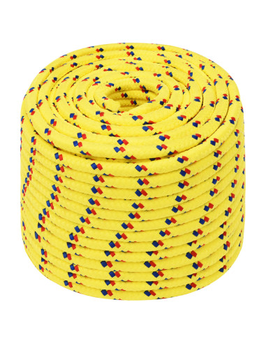 Corda multiuso 12 mm 100 m Giallo PP 930 kg Carico massimo