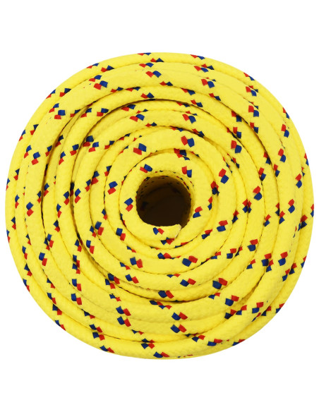 Corda multiuso 12 mm 100 m Giallo PP 930 kg Carico massimo