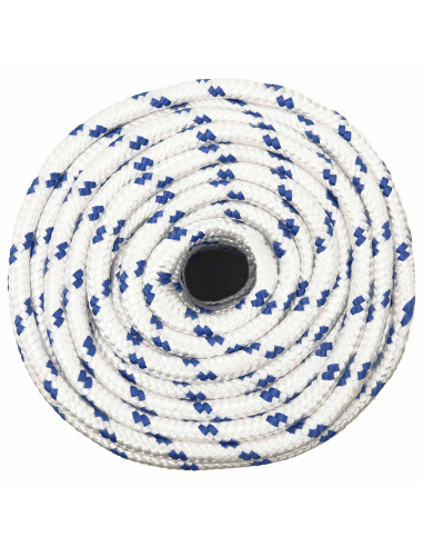 Corda multiuso 12 mm 100 m Bianco e Blu PP