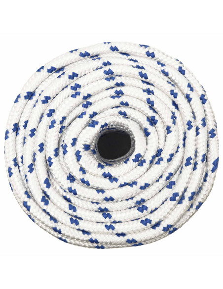 Corda multiuso 12 mm 100 m Bianco e Blu PP