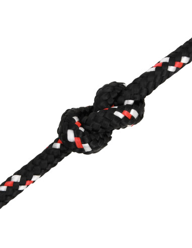 Corda multiuso 10 mm 500 m Nero e Rosso PP