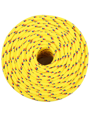 Corda multiuso 10 mm 500 m Giallo PP 645 kg Carico massimo