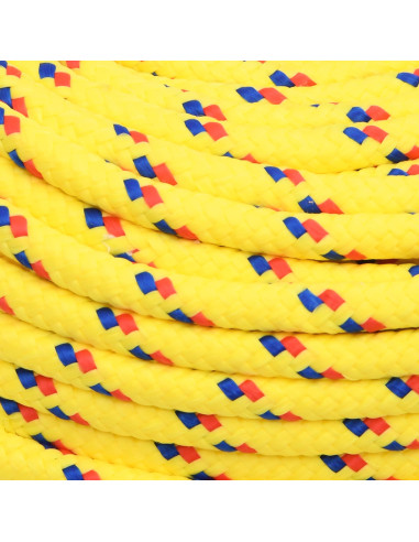 Corda multiuso 10 mm 500 m Giallo PP 645 kg Carico massimo