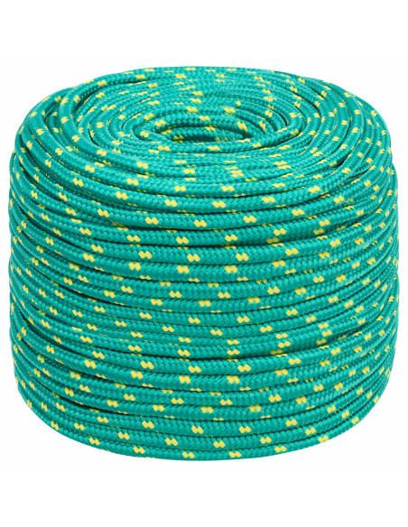 Corda multiuso 10 mm 50 m Verde PP 645 kg Carico massimo