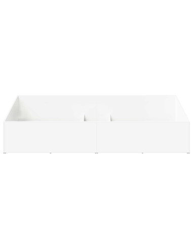 Giroletto per rete letto regolabile Bianco 80 x 200 cm