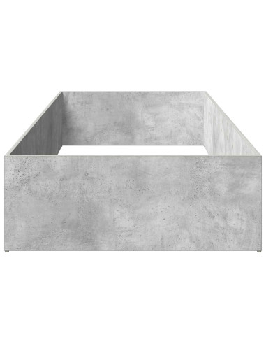 Giroletto per rete letto regolabile Grigio Cemento 100 x 190 cm