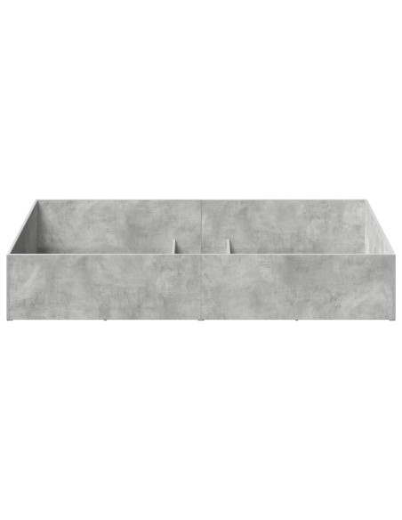 Giroletto per rete letto regolabile Grigio Cemento 100 x 190 cm