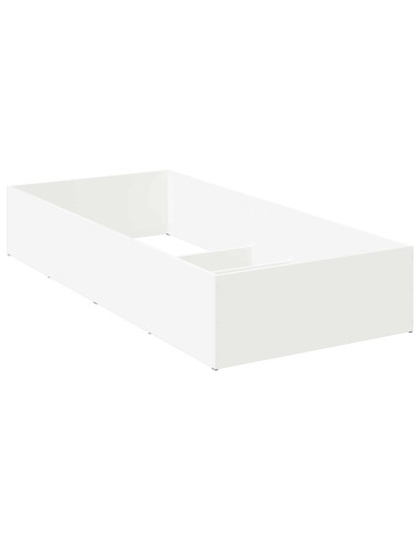 Giroletto per rete letto regolabile Bianco 100 x 190 cm