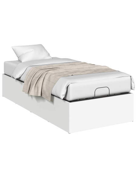 Giroletto per rete letto regolabile Bianco 100 x 190 cm