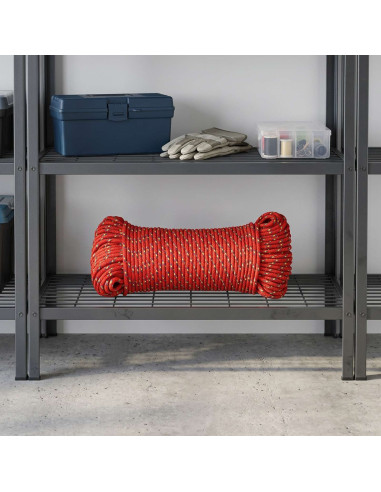 Corda multiuso 3 mm 250 m Rosso PP 67,5 kg Carico massimo