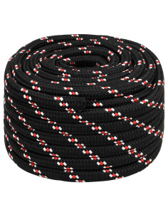 Corda multiuso 20 mm 50 m Nero e Rosso PP 2