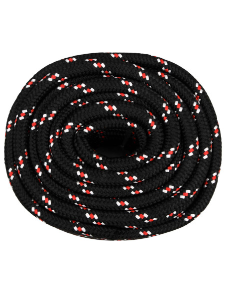 Corda multiuso 20 mm 50 m Nero e Rosso PP