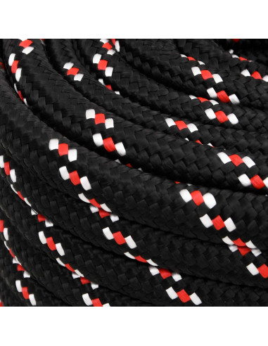 Corda multiuso 20 mm 50 m Nero e Rosso PP