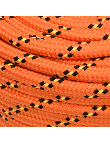 Corda multiuso 16 mm 100 m Arancione PP 1560 kg Carico massimo