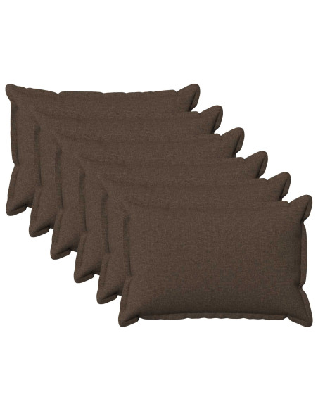 Federa 6 pcs HOUTEN Tortora 30 x 50 cm Lino