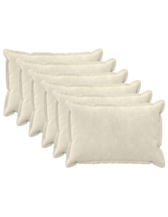 Federa 6 pcs HOUTEN Crema 30 x 50 cm Fleece in microfibra