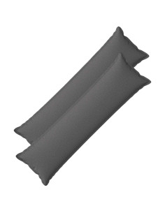 Federa 2 pcs HOUTEN Grigio Chiaro 40 x 145 cm Lino