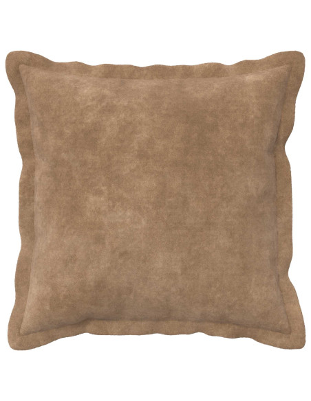 Federa 6 pcs HOUTEN Tortora 40 x 40 cm Fleece in microfibra