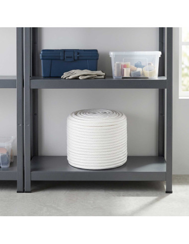 Corda multiuso 12 mm 50 m Bianco PP 930 kg Carico massimo