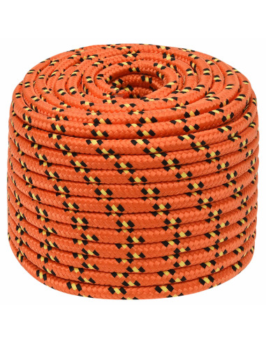 Corda multiuso 12 mm 50 m Arancione PP 930 kg Carico massimo