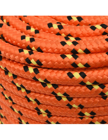 Corda multiuso 12 mm 50 m Arancione PP 930 kg Carico massimo