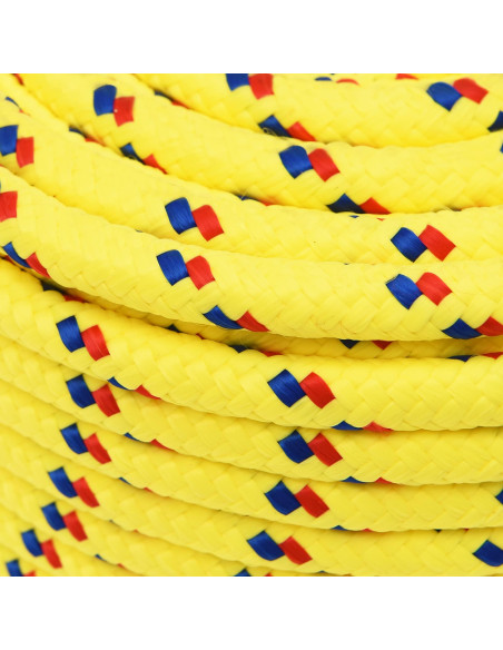 Corda multiuso 12 mm 250 m Giallo PP 930 kg Carico massimo