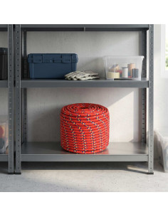 Corda multiuso 14 mm 100 m Rosso PP 1275 kg Carico massimo