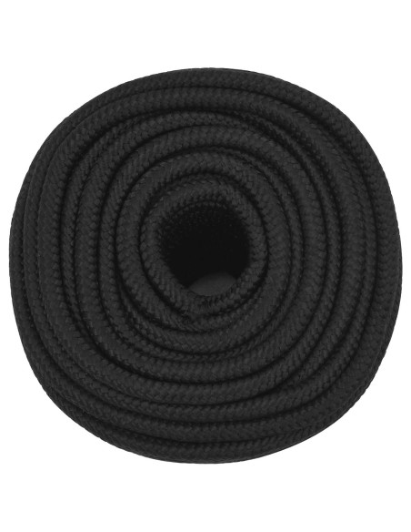 Corda multiuso 14 mm 25 m Nero PP 1275 kg Carico massimo