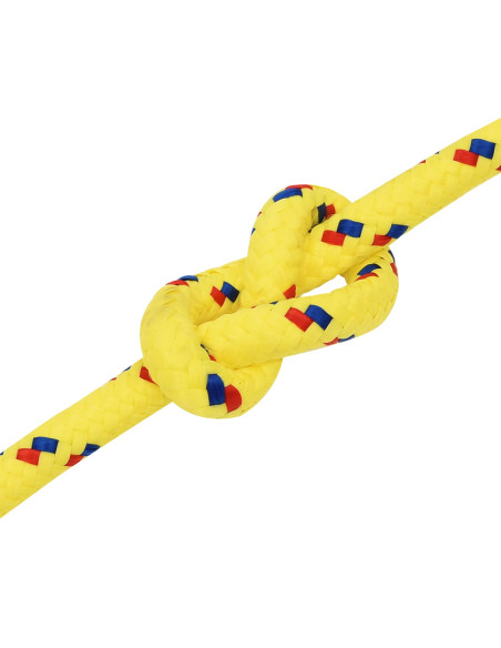 Corda multiuso 14 mm 25 m Giallo PP 1275 kg Carico massimo