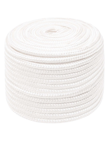 Corda multiuso 14 mm 25 m Bianco PP 1275 kg Carico massimo