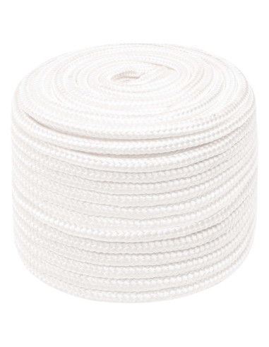 Corda multiuso 14 mm 25 m Bianco PP 1275 kg Carico massimo