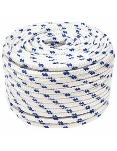 Corda multiuso 14 mm 25 m Bianco e Blu PP 2