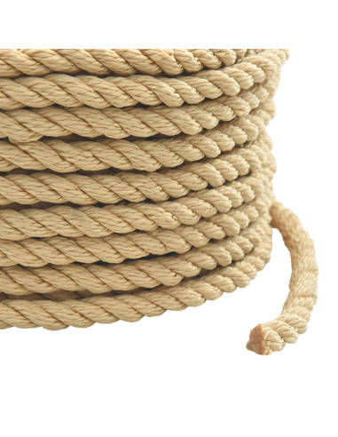 Corda multiuso 14 mm 100 m Naturale PP 1275 kg Carico massimo