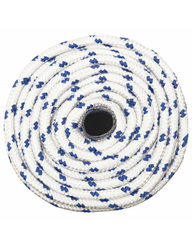 Corda multiuso 14 mm 100 m Bianco e Blu PP