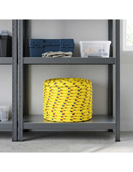 Corda multiuso 14 mm 50 m Giallo PP 1275 kg Carico massimo