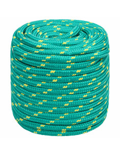 Corda multiuso 16 mm 25 m Verde PP 1560 kg Carico massimo 2