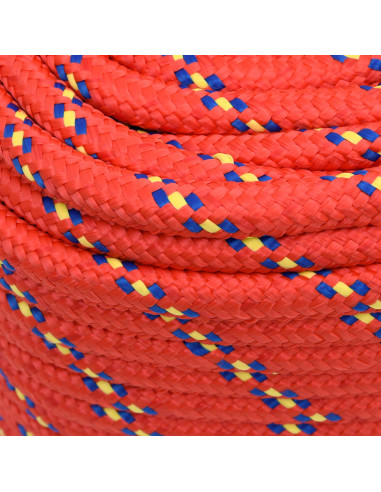 Corda multiuso 16 mm 25 m Rosso PP 1560 kg Carico massimo