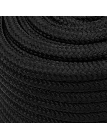 Corda multiuso 16 mm 25 m Nero PP 1560 kg Carico massimo
