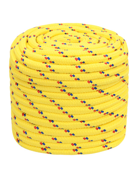 Corda multiuso 16 mm 25 m Giallo PP 1560 kg Carico massimo