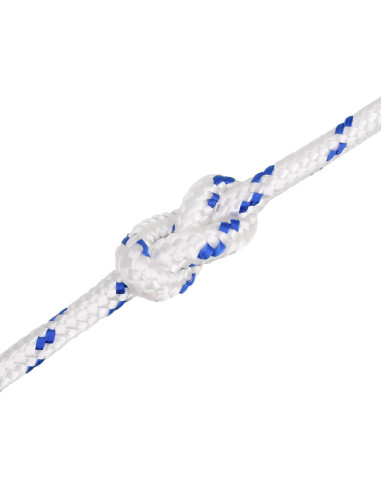 Corda multiuso 16 mm 25 m Bianco e Blu PP