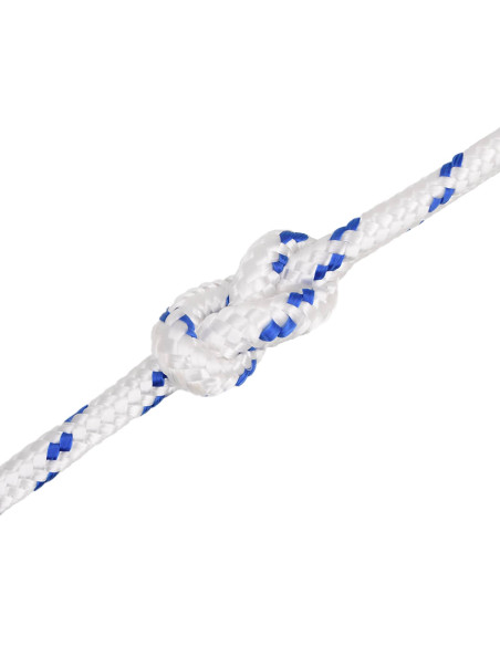 Corda multiuso 16 mm 25 m Bianco e Blu PP