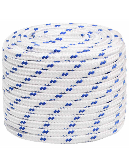 Corda multiuso 16 mm 100 m Bianco e Blu PP