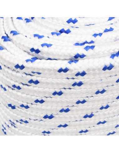 Corda multiuso 16 mm 100 m Bianco e Blu PP