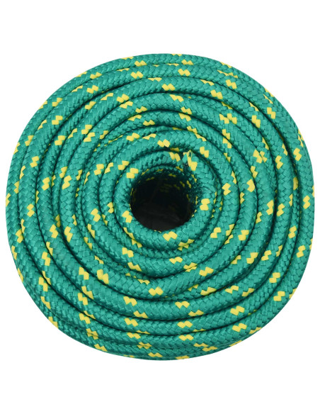 Corda multiuso 14 mm 50 m Verde PP 1275 kg Carico massimo
