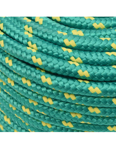 Corda multiuso 14 mm 50 m Verde PP 1275 kg Carico massimo