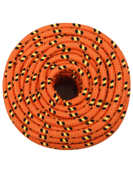 Corda multiuso 14 mm 50 m Arancione PP 1275 kg Carico massimo