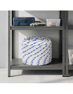 Corda multiuso 18 mm 25 m Bianco e Blu PP